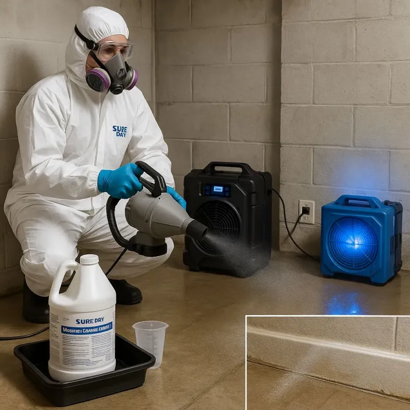 Sanitization and Odor Removal process in River Rouge, MI