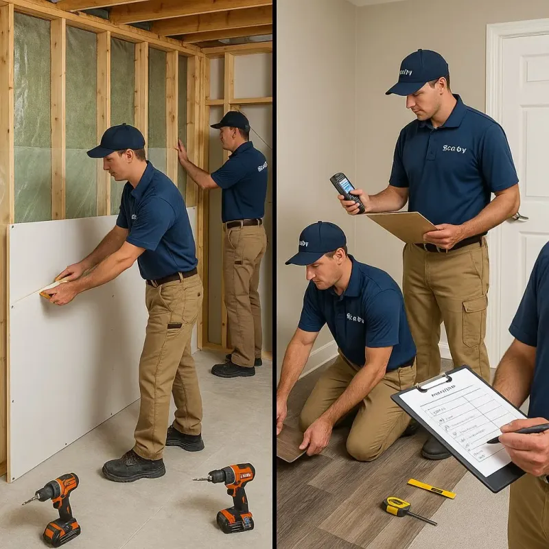 Repairs and Reconstruction process in River Rouge, MI